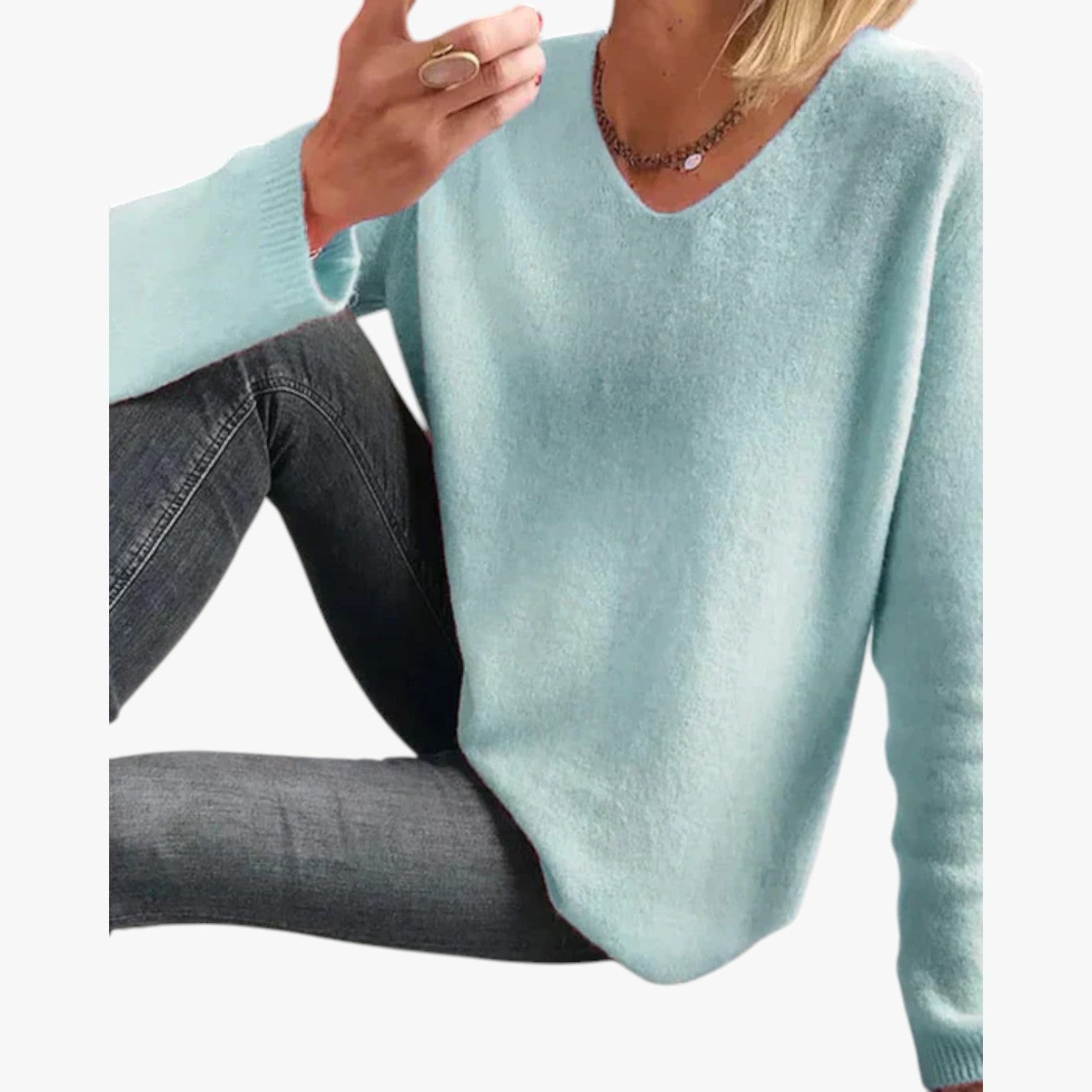 Zyra - Langarmpullover für Damen