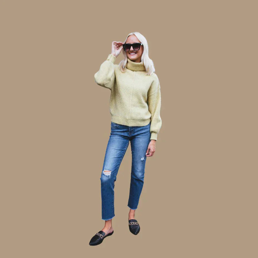 Alyana - Rollkragenpullover für Damen