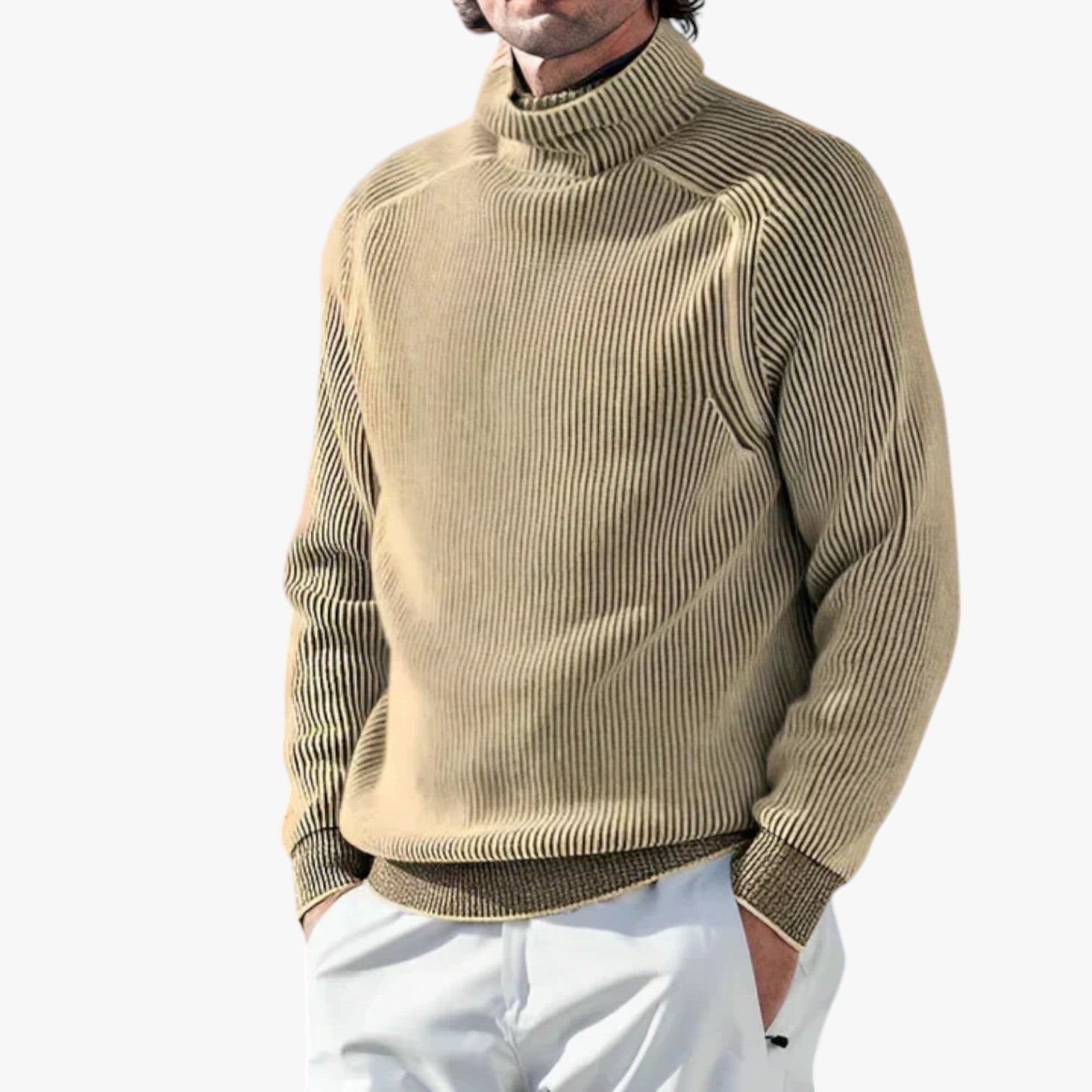 Yurio - Rollkragen-Sweatshirt für Herren
