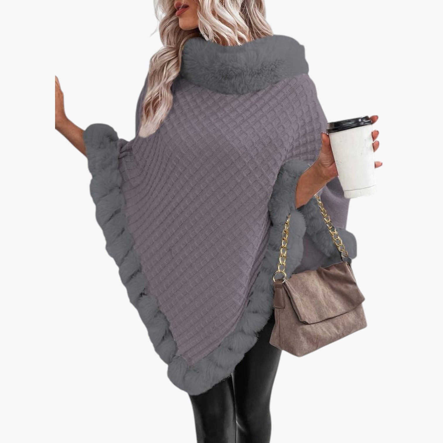 Arriane - übergroßen Grobstrickpullover für Damen