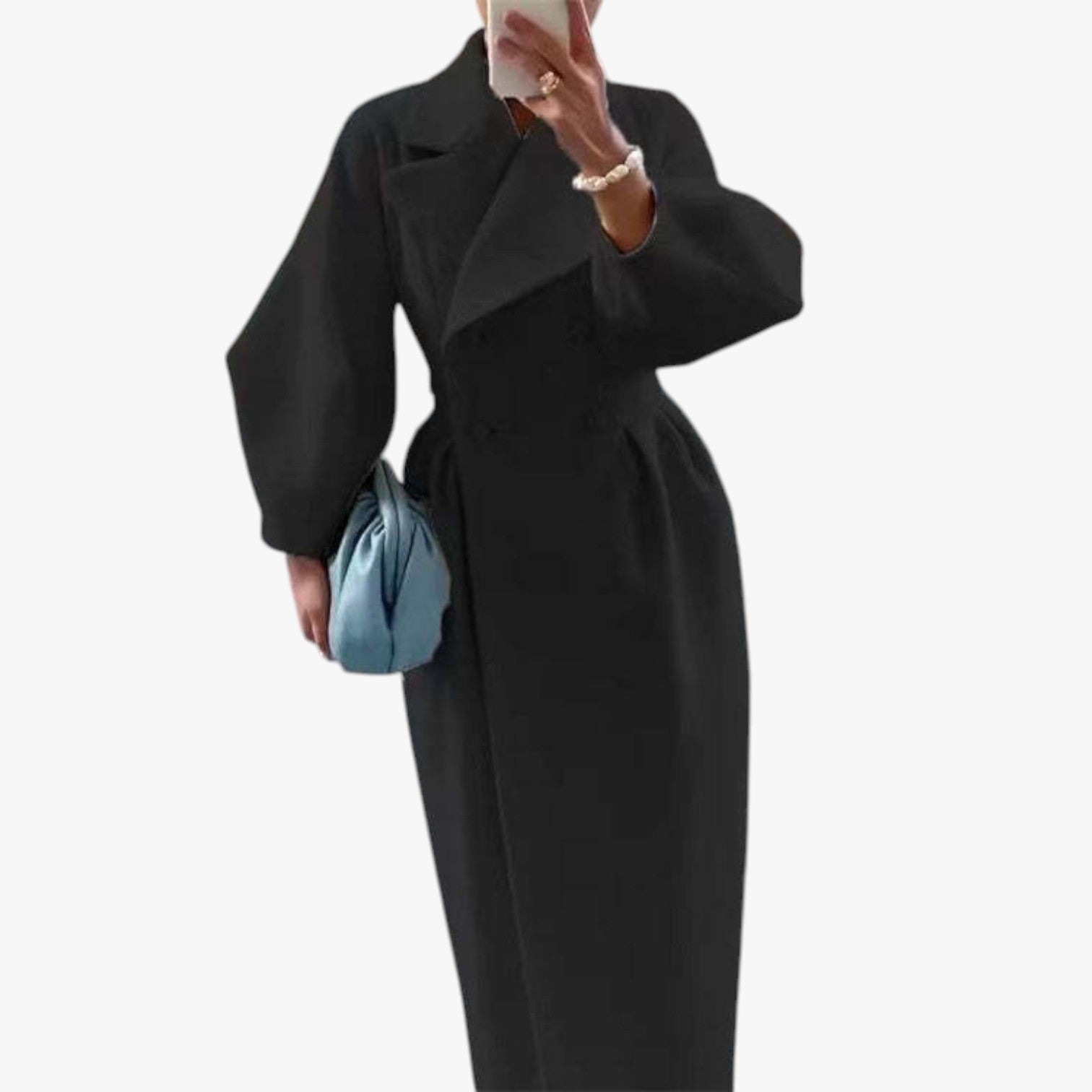 Aravella - Wollmantel im Vintage-Stil für Damen