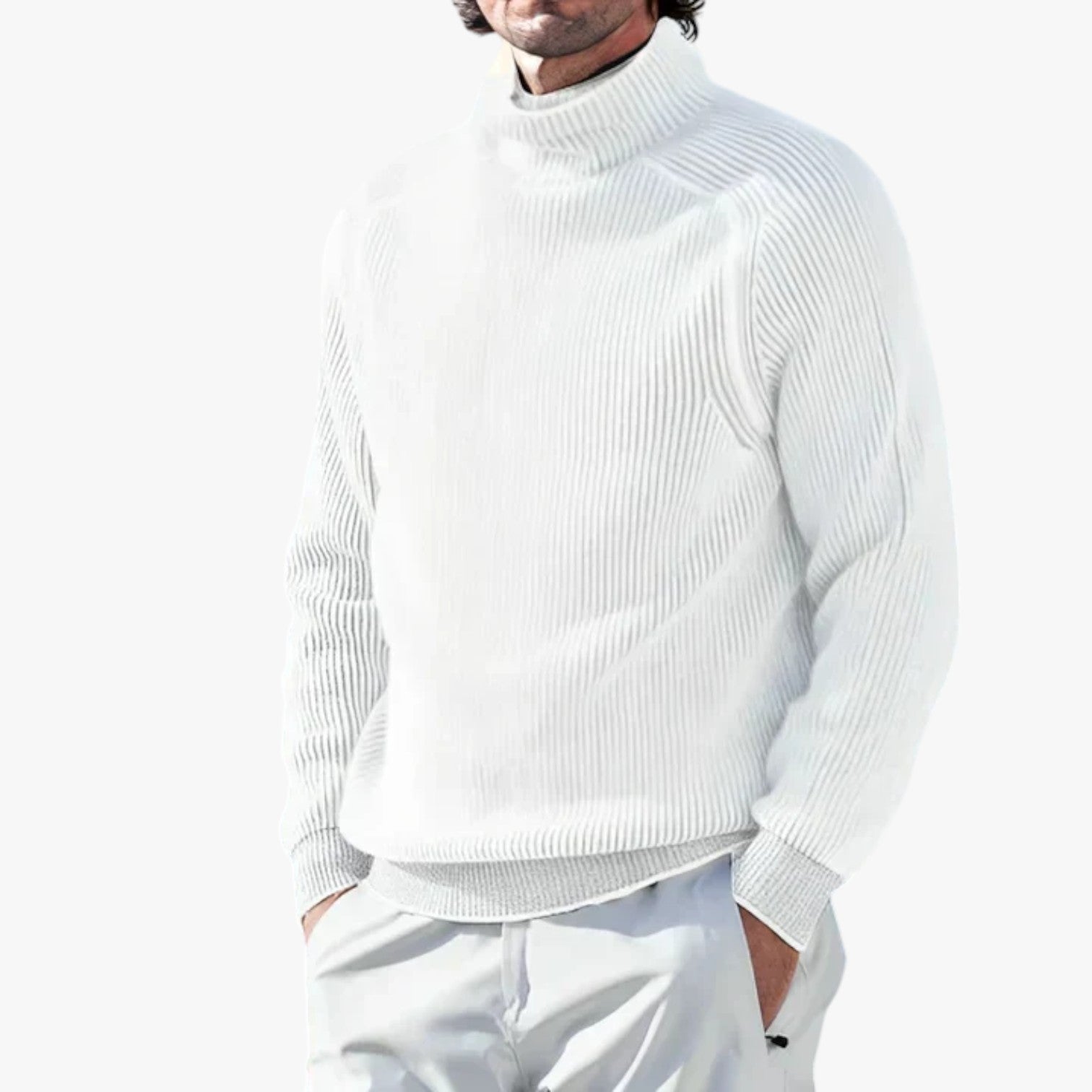 Yurio - Rollkragen-Sweatshirt für Herren