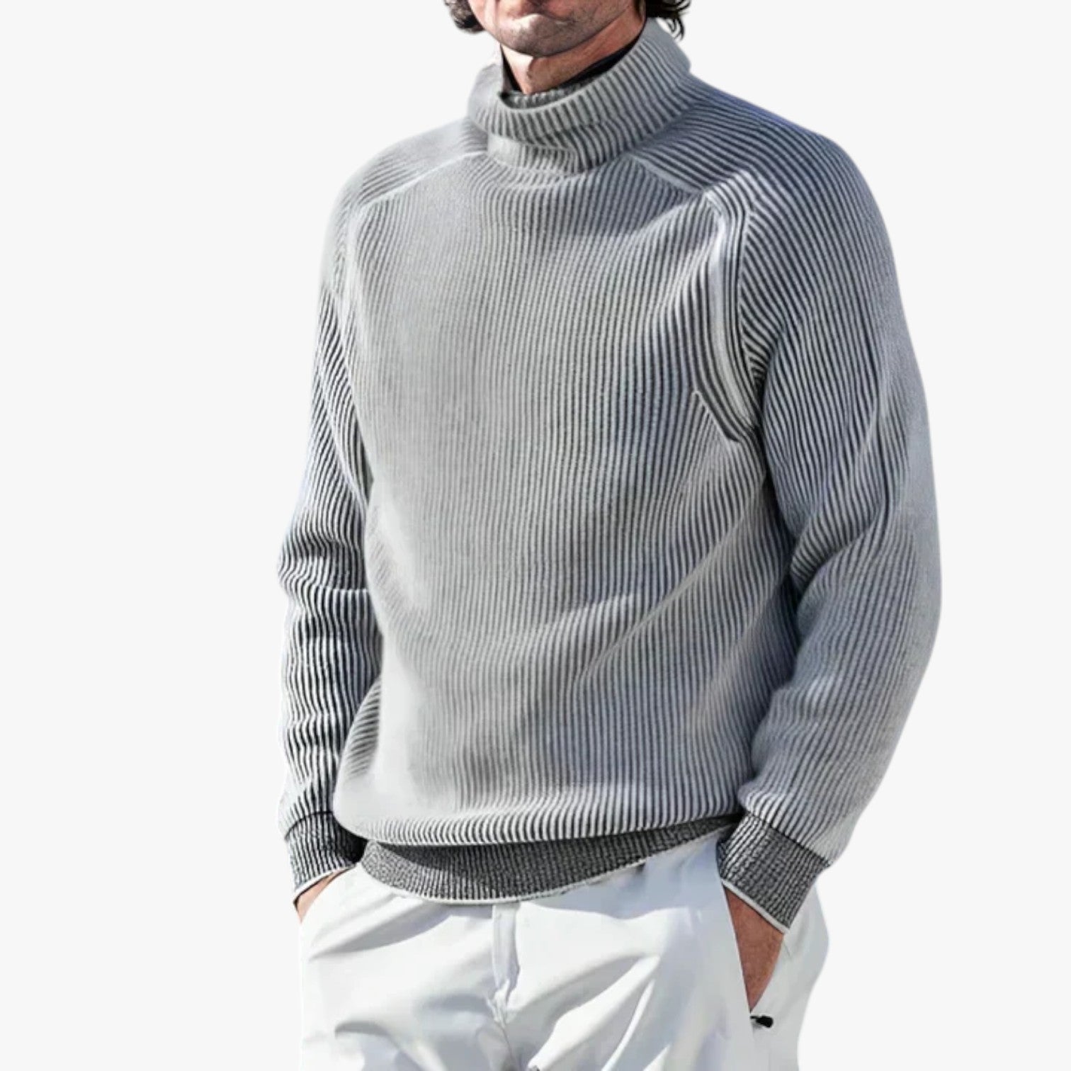 Yurio - Rollkragen-Sweatshirt für Herren