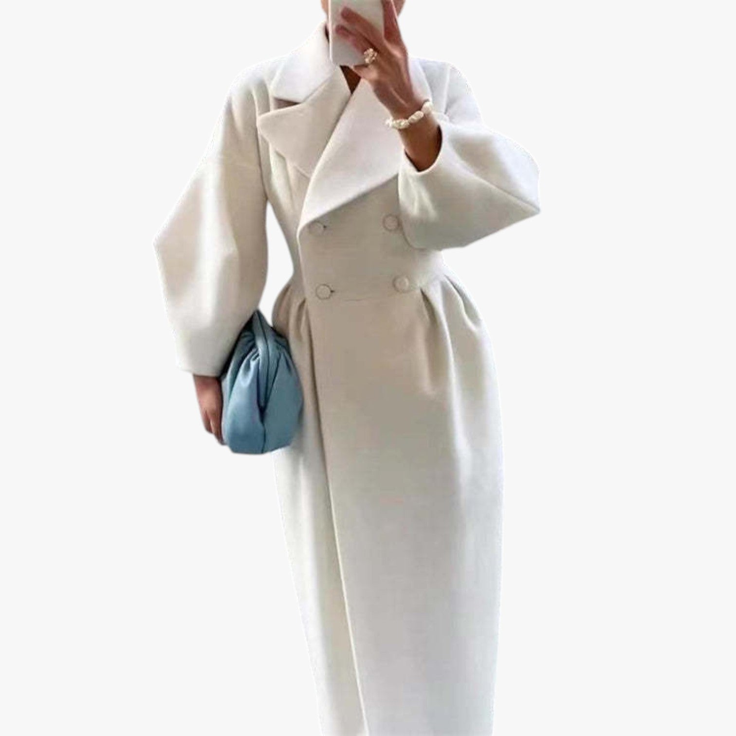 Aravella - Wollmantel im Vintage-Stil für Damen