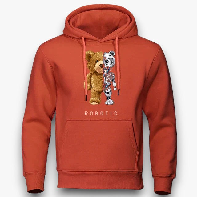 Alfred - Bedruckter Hoodie für Herren