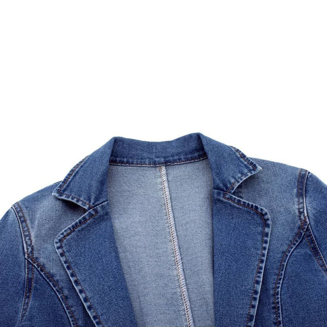 Zyrenna - Denim-Blazer für Damen