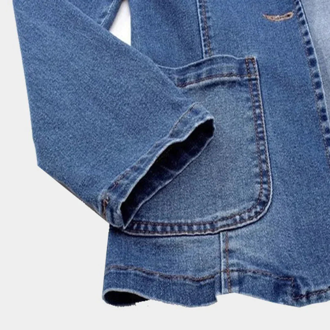Zyrenna - Denim-Blazer für Damen