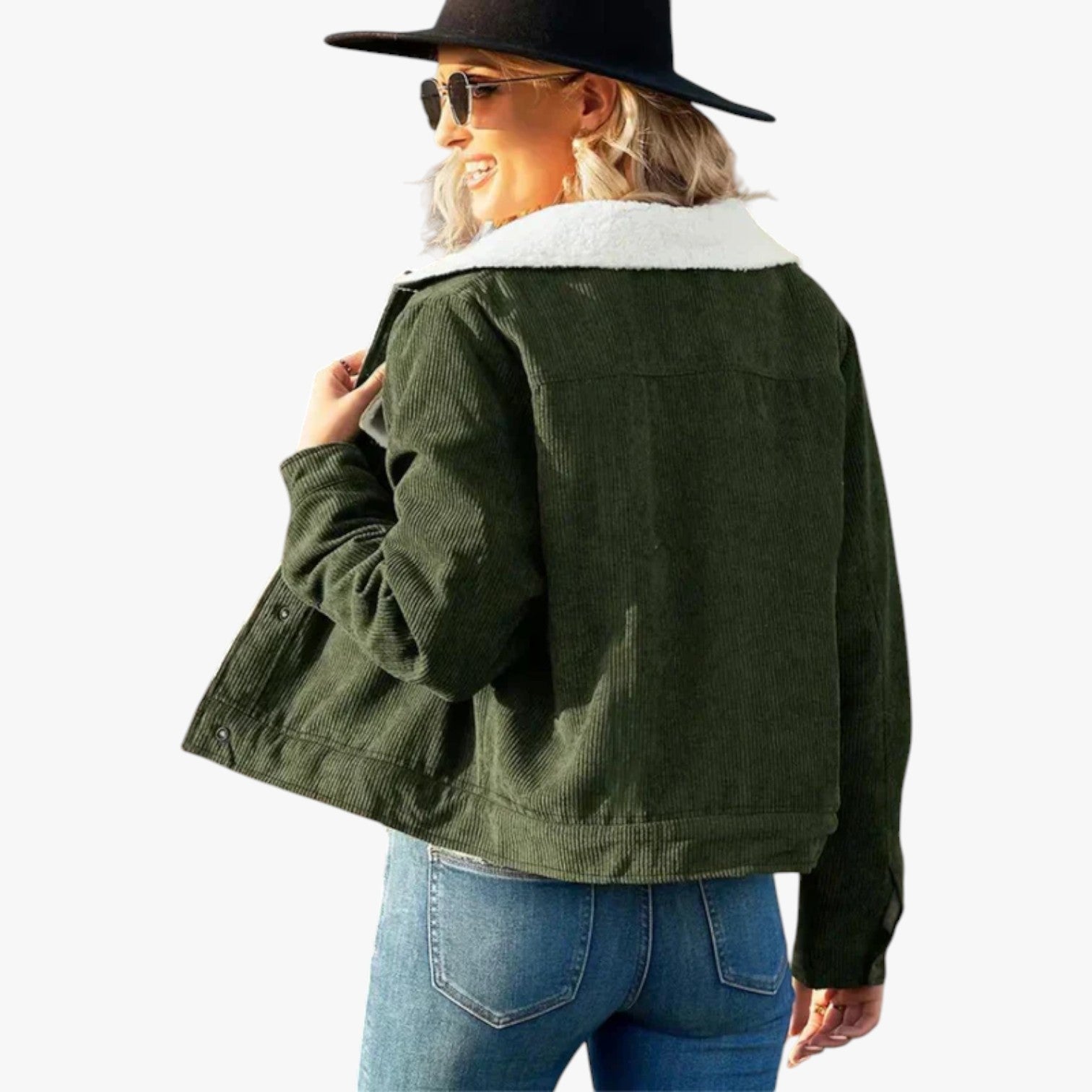Ella - Cord-Winterjacke für Damen