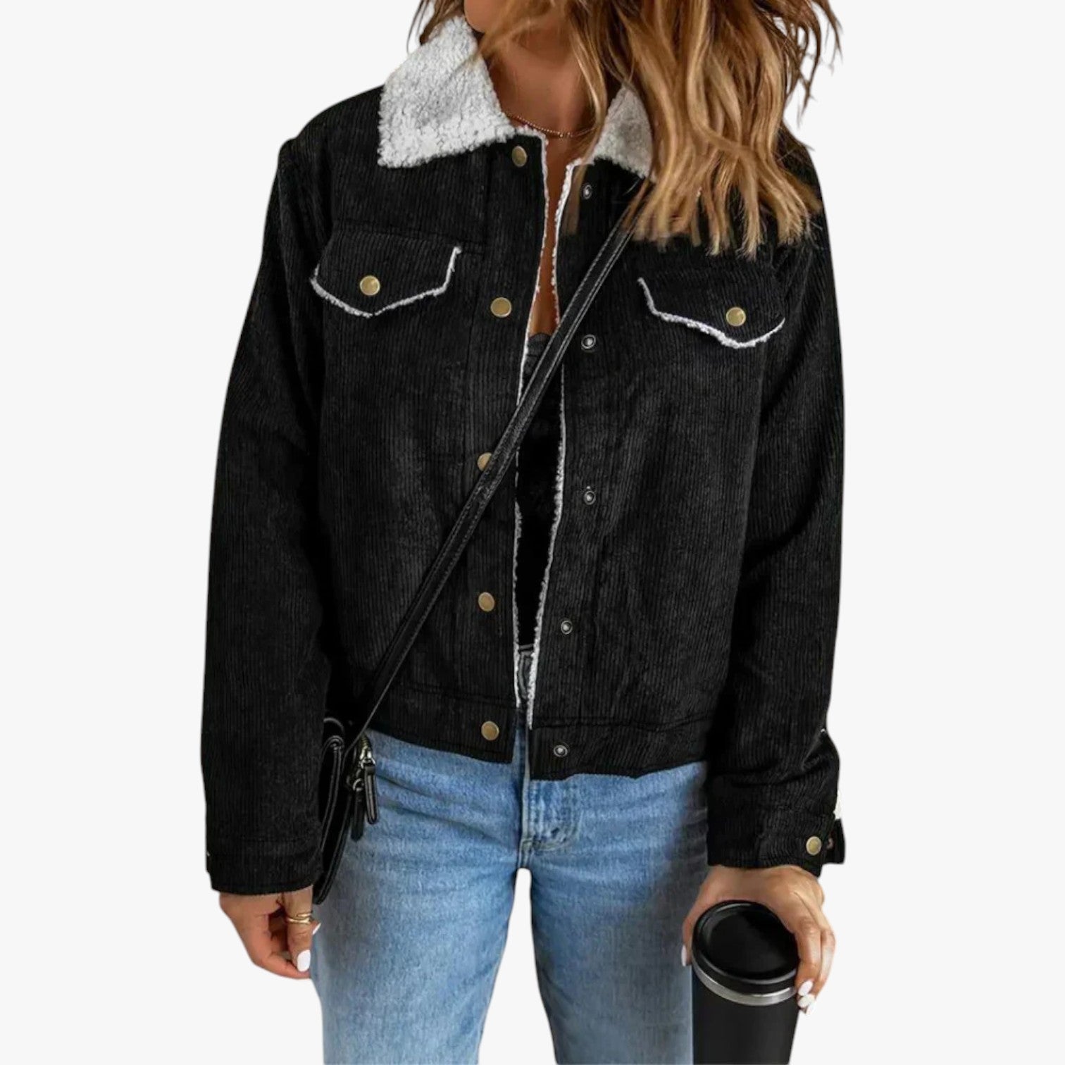 Ella - Cord-Winterjacke für Damen