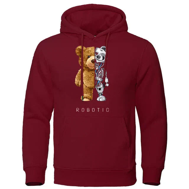 Alfred - Bedruckter Hoodie für Herren