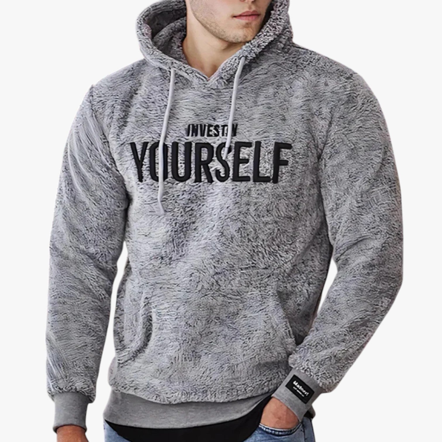 Alto - Plüsch-Kapuzenpullover für Herren