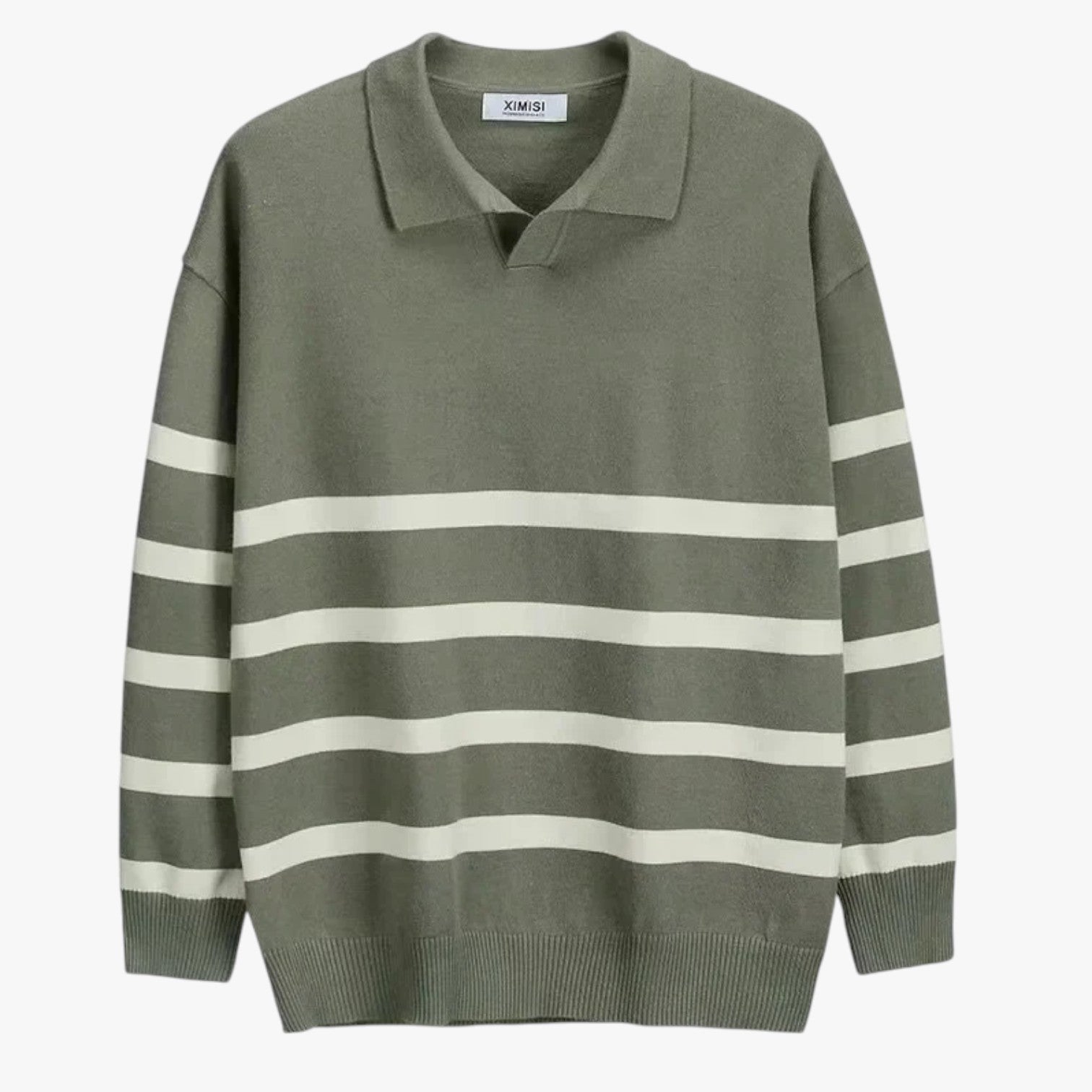 Jay - Strickpullover mit Kragen für Herren