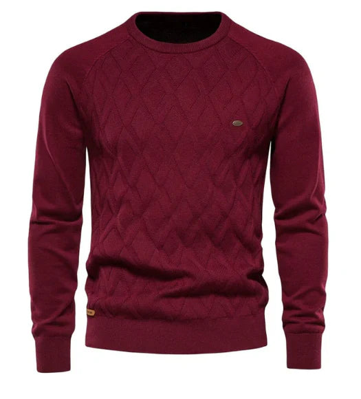 Taliano - Slim-Fit Strickpullover für Herren