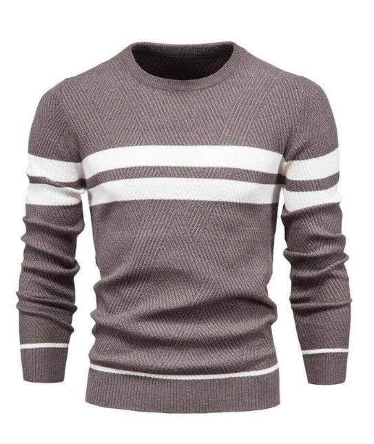 Olivar - Slim-Fit-Pullover für Herren