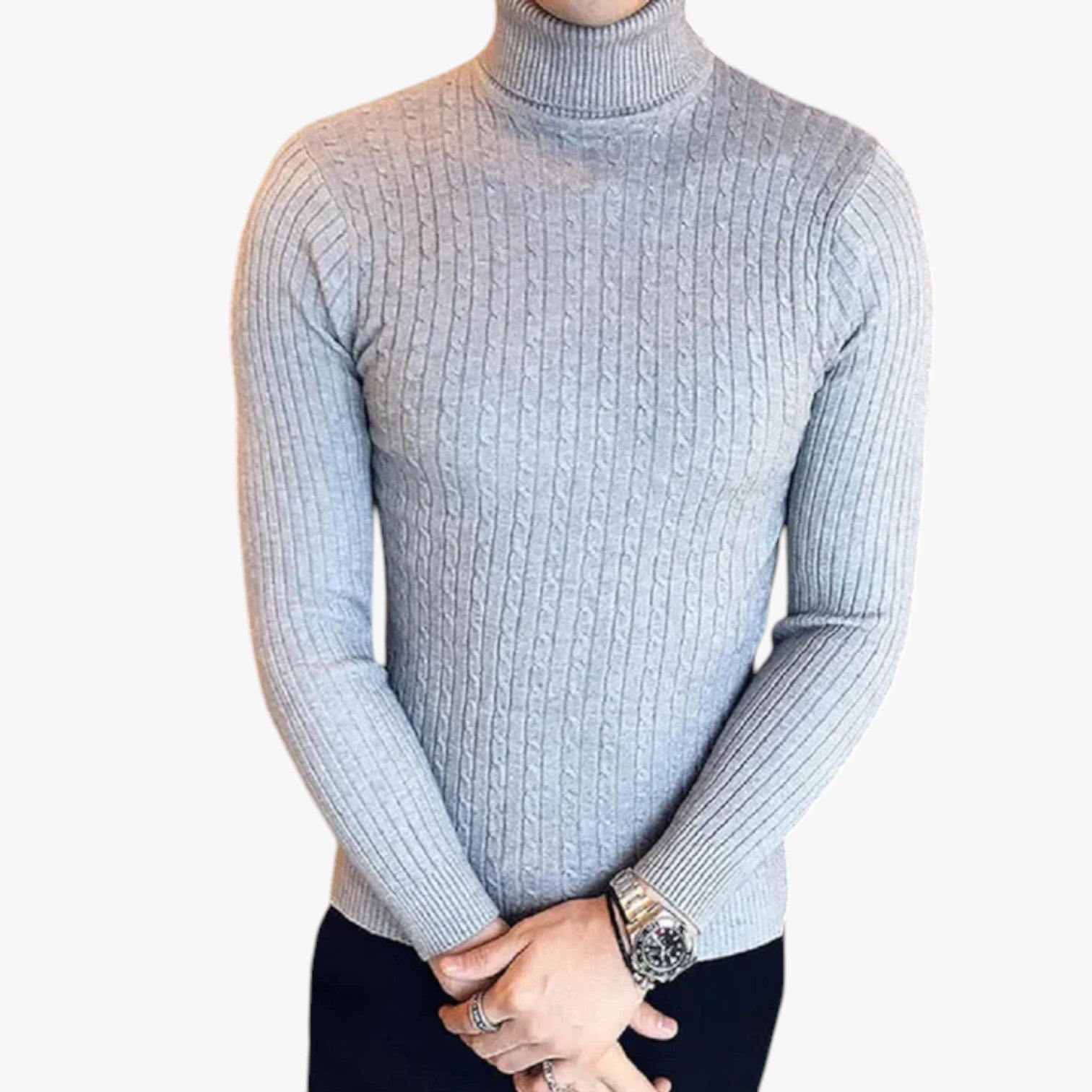 Andaro - Rollkragenpullover für Herren