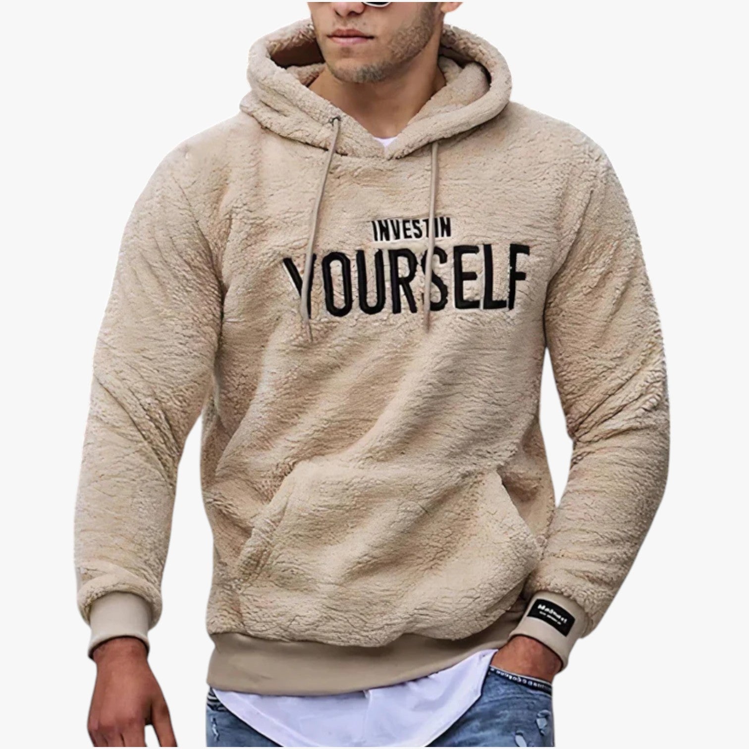 Alto - Plüsch-Kapuzenpullover für Herren