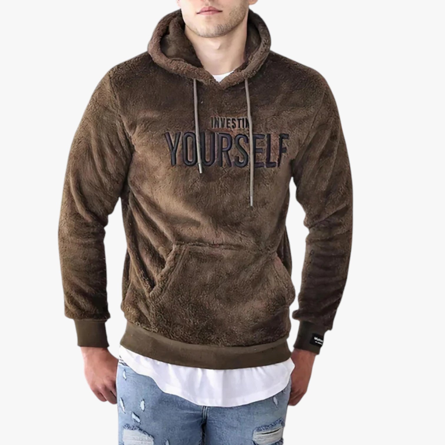 Alto - Plüsch-Kapuzenpullover für Herren