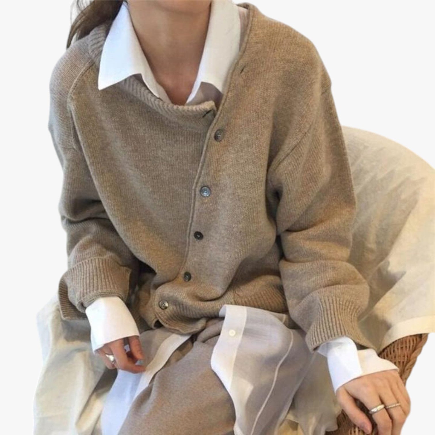 Zalaria - Jacke mit Knopfleiste für Damen