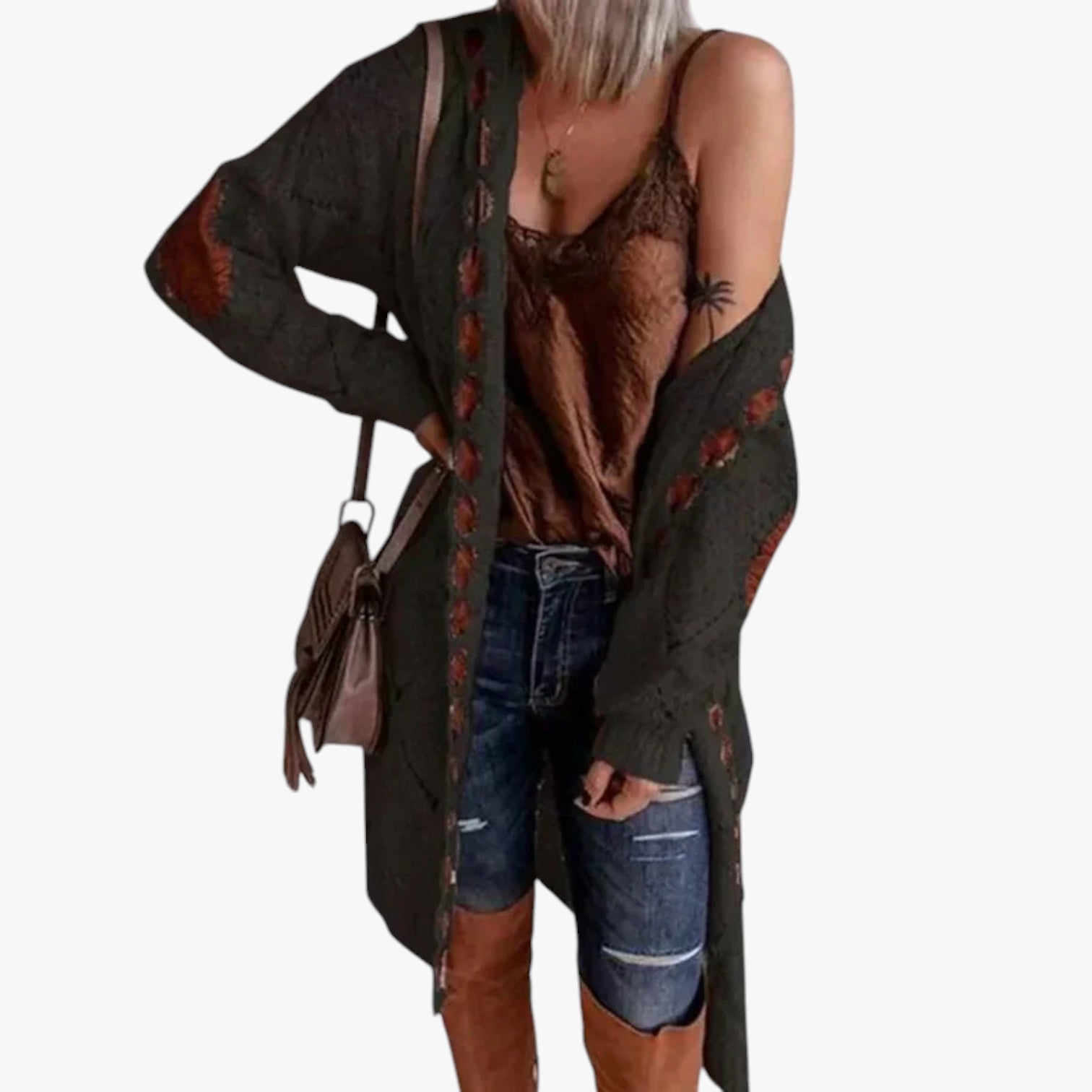 Islares - Langärmelige Strickjacke für Damen