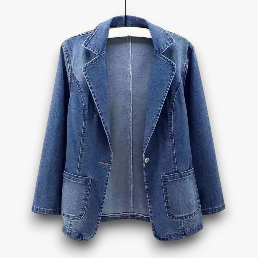 Zyrenna - Denim-Blazer für Damen