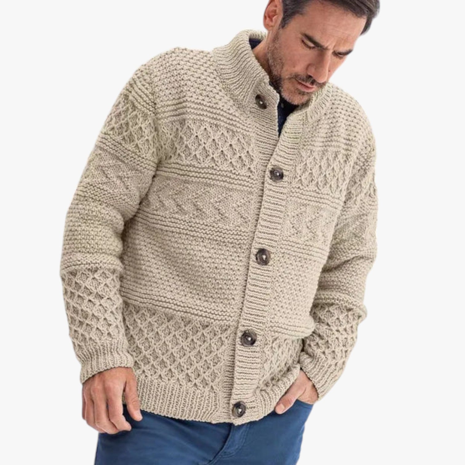 Arando - Wollstrickpullover für Herren
