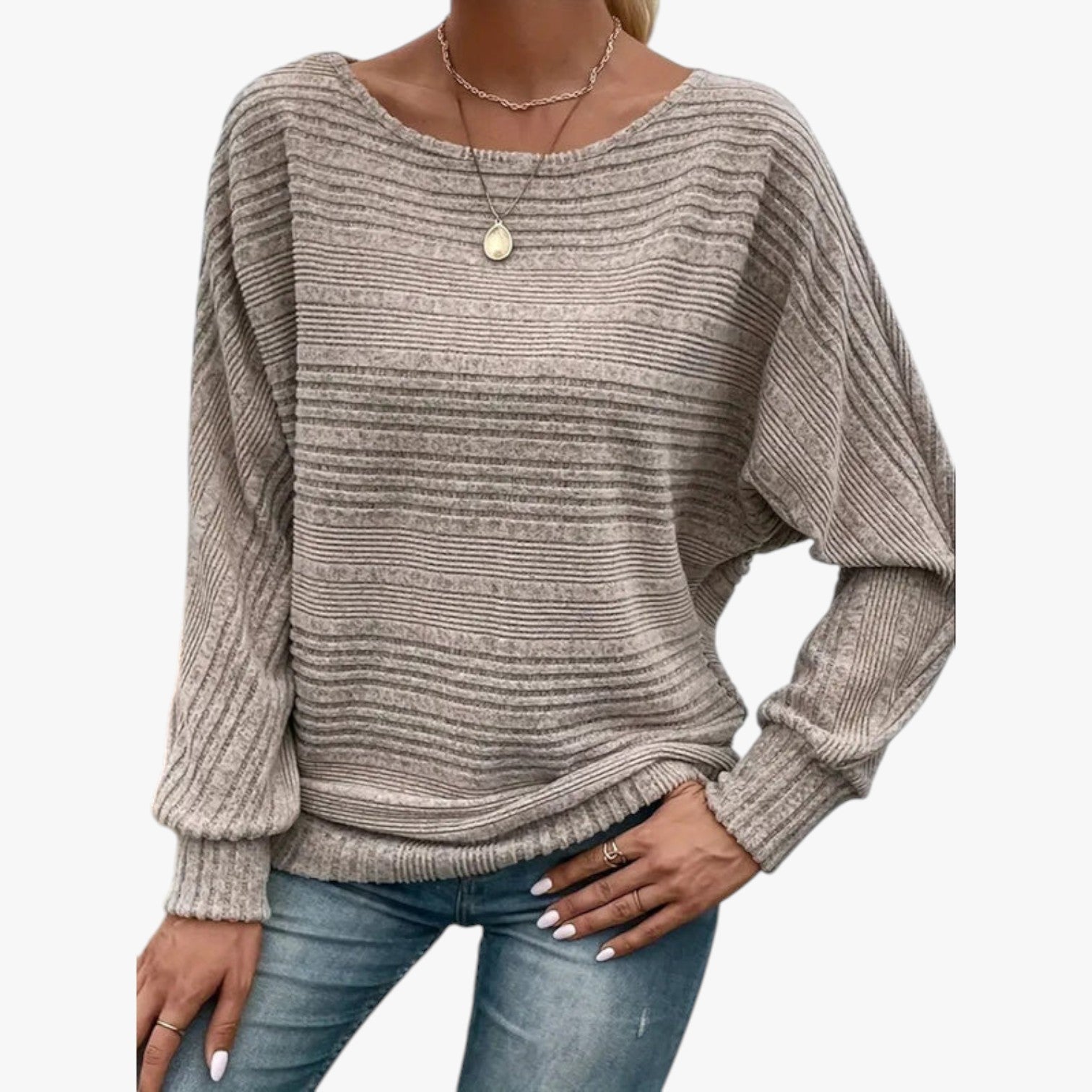 Lory - Pullover mit Weiten Ärmeln für Damen