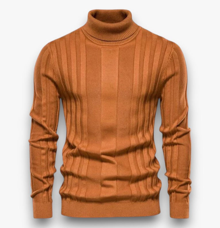 Zuriq - Rollkragenpullover mit schmaler Passform für Herren