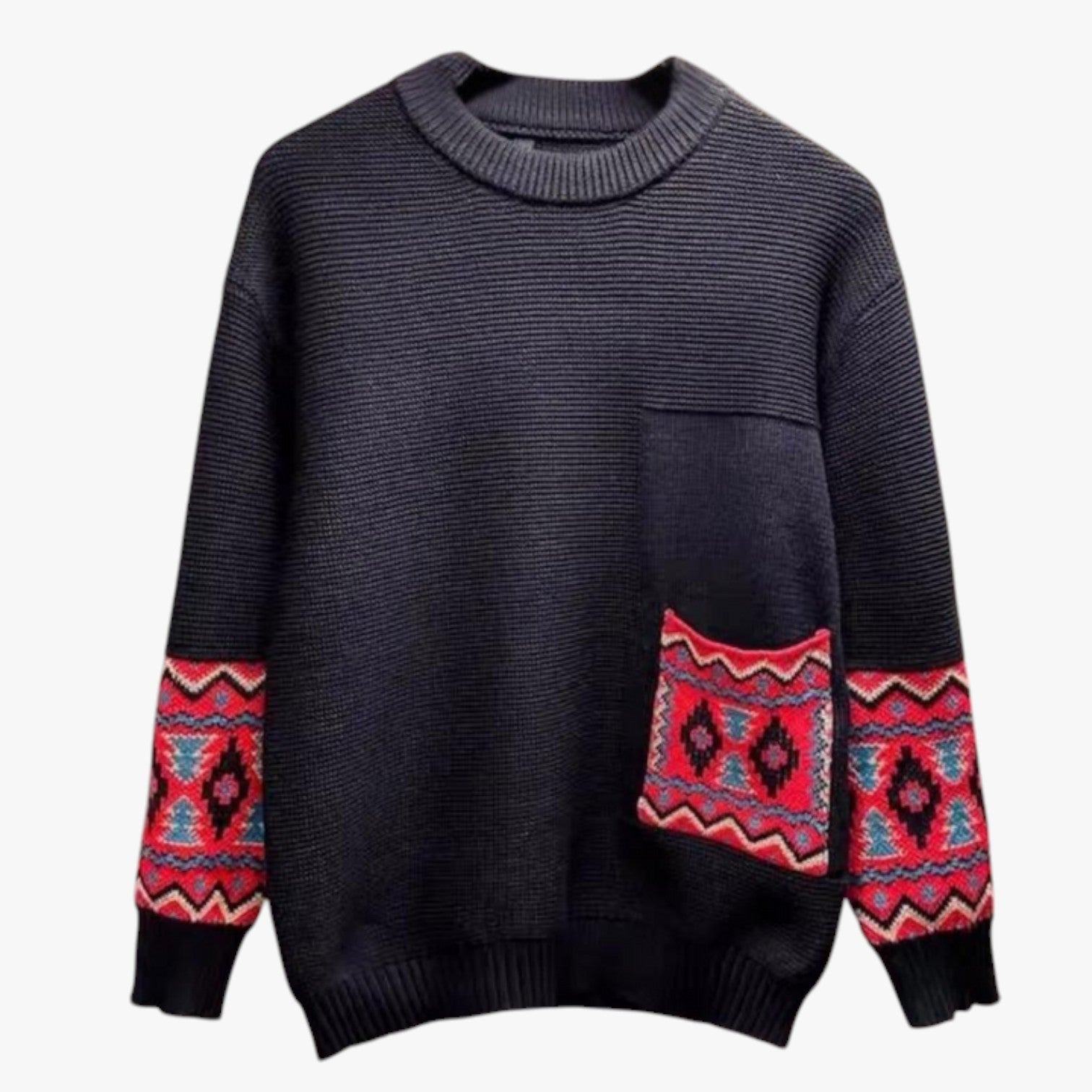 Zuri - Pullover Tribal Design für Herren