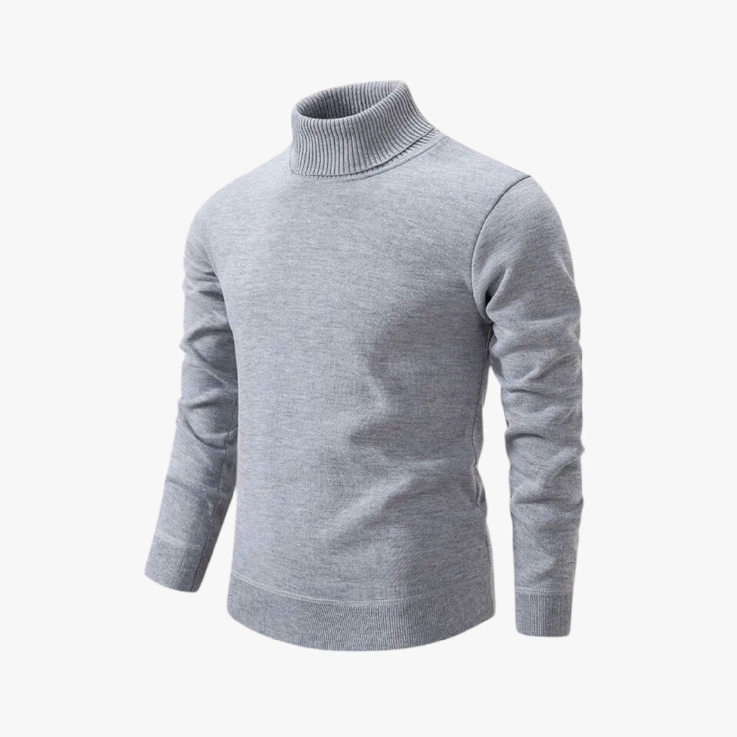 Miro - Seiden-Woll-Rollkragenpullover für Herren