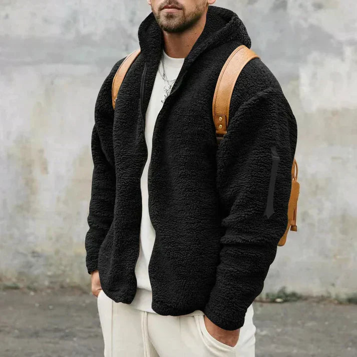 Azelio - Fleece-Hoodie für Herren