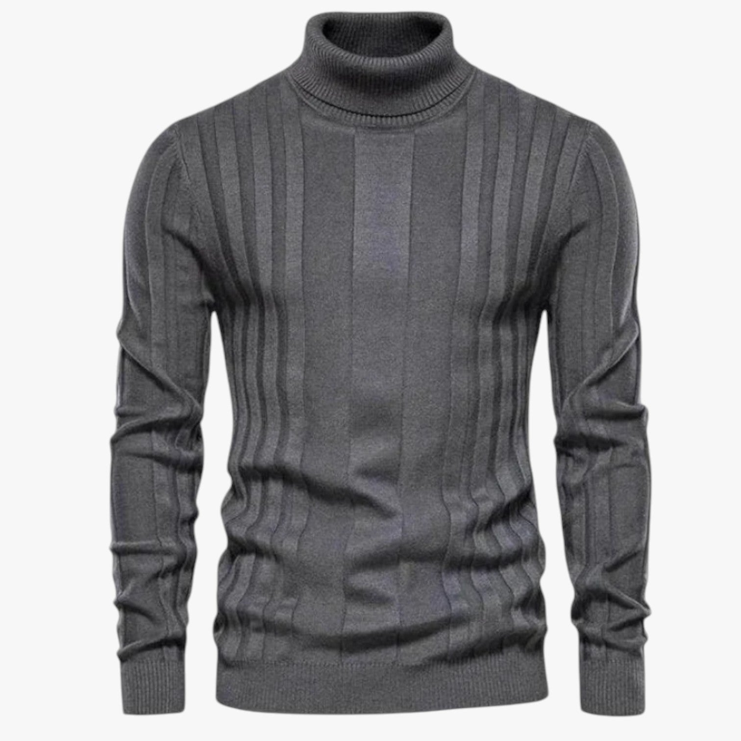 Zuriq - Rollkragenpullover mit schmaler Passform für Herren