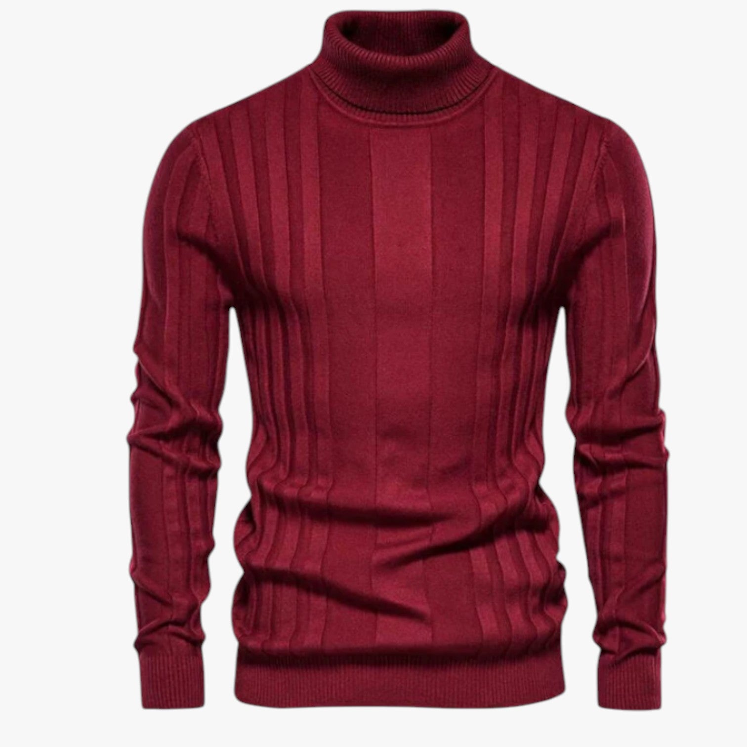 Zuriq - Rollkragenpullover mit schmaler Passform für Herren