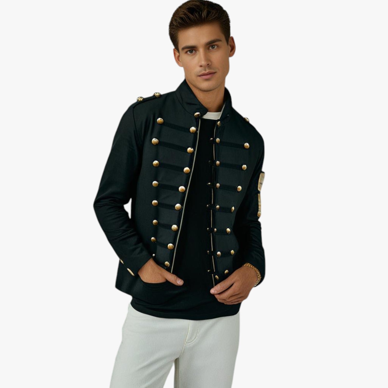 Zorvian - Stehkragenjacke für Herren