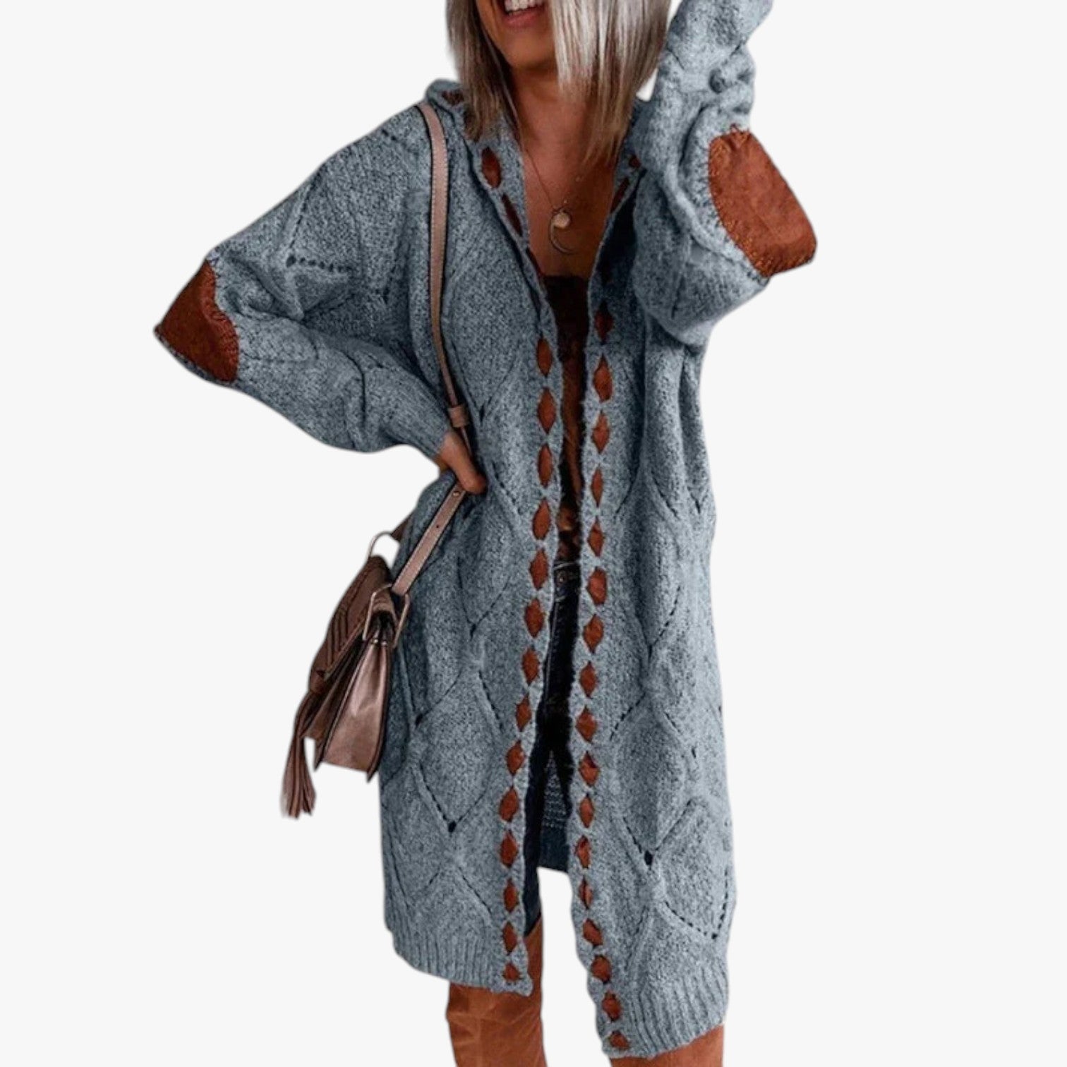 Islares - Langärmelige Strickjacke für Damen